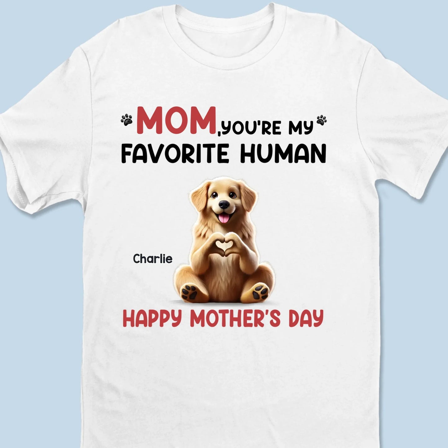 A Dog¡¯s Love For Mom Is Unmatched - Dog Personalized Custom Unisex T-shirt, Premium T-shirt, Hoodie - Mother's Day, Gift For Pet Owners, Pet Lovers