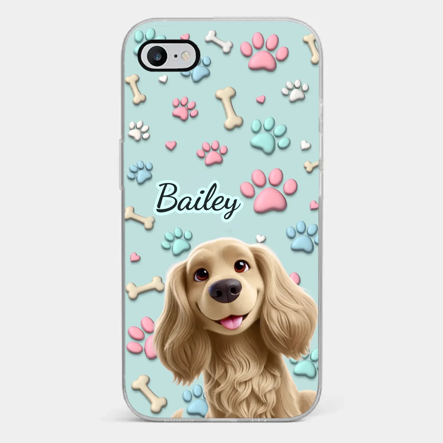 My Forever Best Friend - Dog Personalized Custom Clear Phone Case - Gift For Pet Owners, Pet Lovers