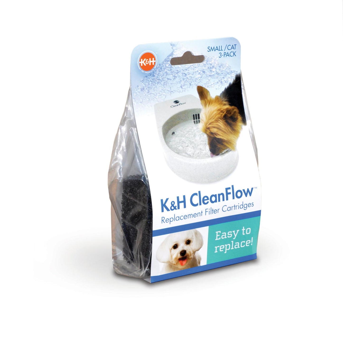 CleanFlow Replacement Filter Cartridges 3-Pack Small/Cat