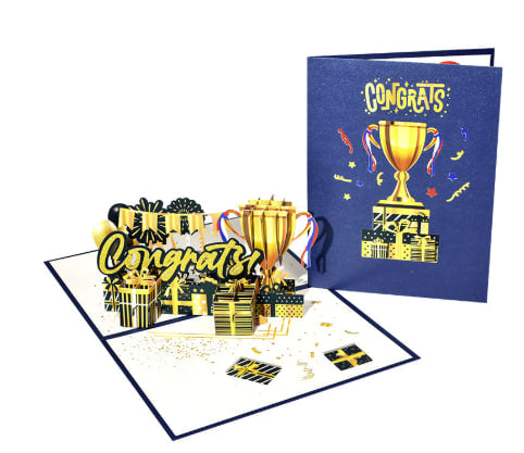 3D Graduation Greeting Cards